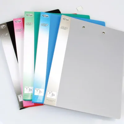Teczka z klipsem i klipboardem a4 CENTRUM 80102 mix pp 0.60mm