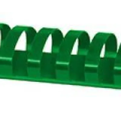 Grzbiet plastikowy 45mm (440 kartek) OFFICE PRODUCTS zielony 50 szt.
