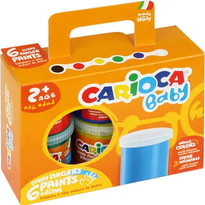 Farby tempery Carioca ko023/ko032 170-2275 80ml 6kol