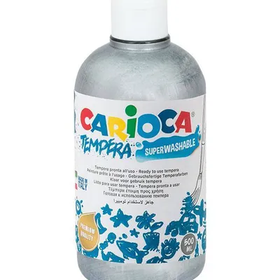 Farba tempera Carioca ko027/20 170-2216 500ml srebrna