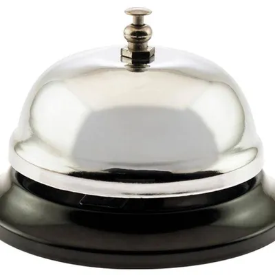 Dzwonek recepcyjny śr.85mm OFFICE PRODUCTS srebrny