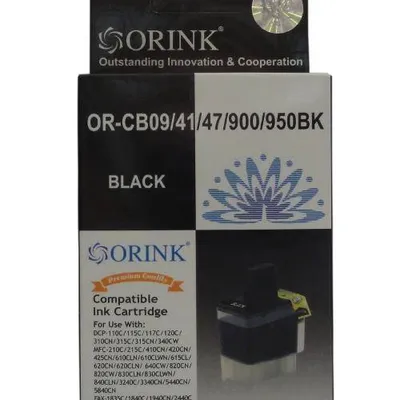 Tusz zamienny ORINK lc900bk czarny 24 ml