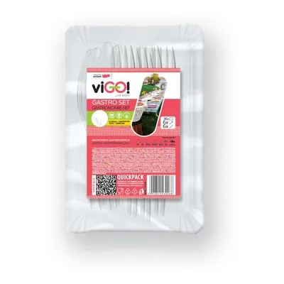 Zestaw piknikowy 48 szt Quickpack vigo! 7315148