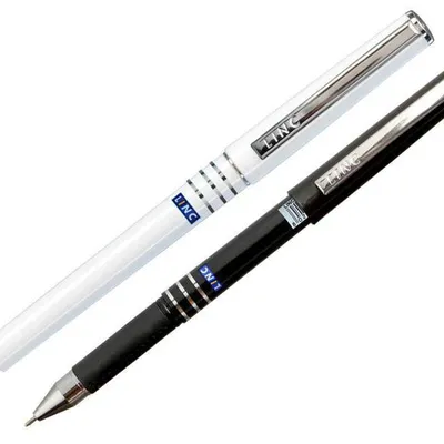 Długopis kulkowy LINC axo 2592-w niebieski 1.0 biała obudowa