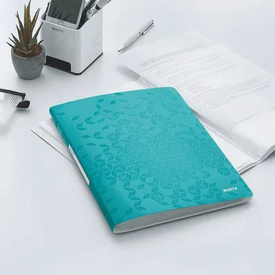 Album ofertowy a4 LEITZ wow 46310051 turkusowy 20 koszulek