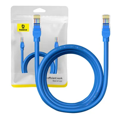 Kabel sieciowy Baseus ethernet rj45, cat.6, 3m (niebieski)