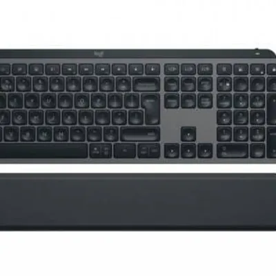 Zestaw klawiatura + mysz bezprzewodowy LOGITECH mx keys s combo 920-011614 grafitowy