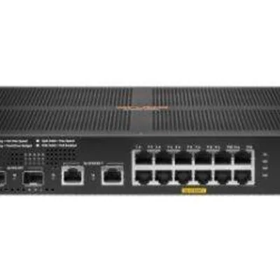 Hewlett packard enterprise przełącznik switch aruba 6100 12g cl4 2sfp 139w jl679a