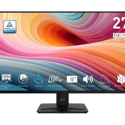 Msi monitor pro mp271a e2 27 cali led/flat/fhd/120hz/czarny