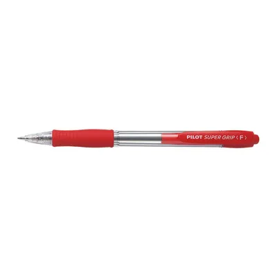 Długopis olejowy PILOT super grip czerwony
