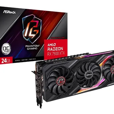 Asrock karta graficzna radeon rx 7900 xtx phantom gaming 24gb oc gddr6 384bit