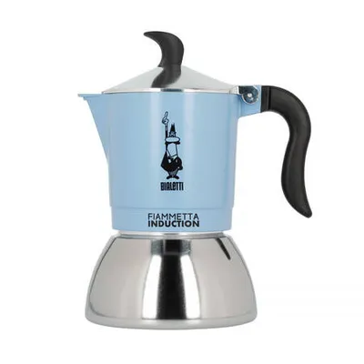 Kawiarka Bialetti - primavera - fiammetta 4tz błękitny