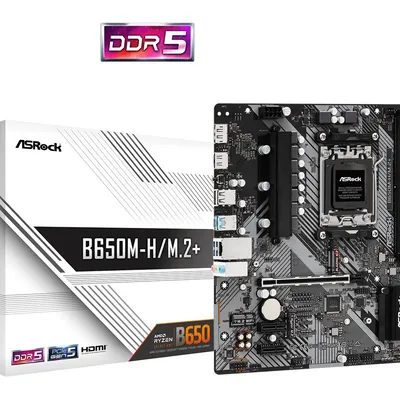 Asrock płyta główna b650m-h/m.2 + am5 2ddr5 hdmi/dp matx