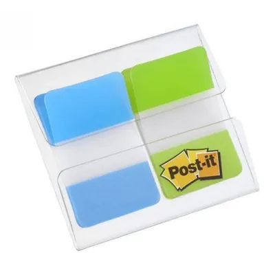 Zakładki indeksujące foliowe 38x25,4mm 3M post-it® do archiwizacji 686-al mix 2x8szt