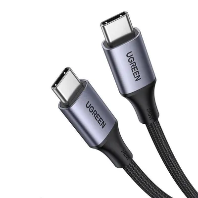 Kabel usb-c do usb-c UGREEN us535, 240w, 2m (czarny)
