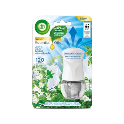 Odświeżacz powietrza urządzenie + wkład air wick electric letni poranek 19ml