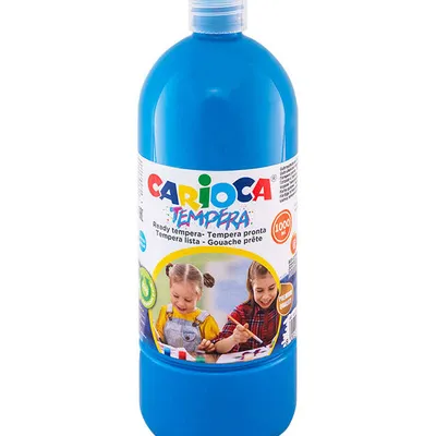 Farba tempera Carioca 40430/05 170-2640 1000ml błękit/niebieski