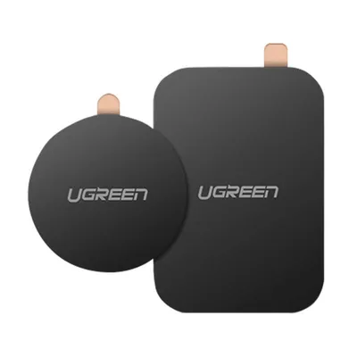 Blaszki do uchwytu magnetycznego UGREEN lp123, 2 sztuki (czarne)