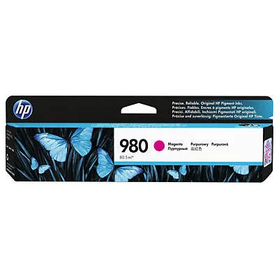 Tusz oryginalny HP980 d8j08a magenta 6600 stron po terminie
