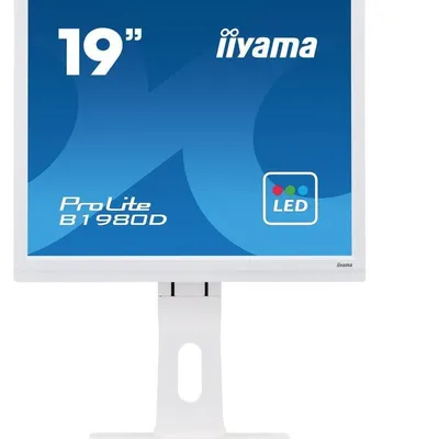 Iiyama monitor 19 cali b1980d-w1 dvi/vga/5:4/pivot/has/acr/vesa