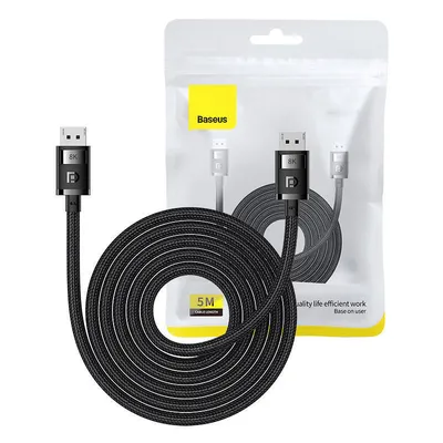 Kabel dp 8k do dp 8k Baseus high definition 5m (czarny)
