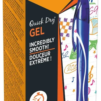 Długopis żelowy BIC intensity quick dry 950442 niebieski 0.7mm