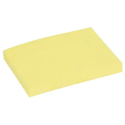 Karteczki samoprzylepne 100x75mm Eagle 13040/d657 150-1137 żółte 100kart