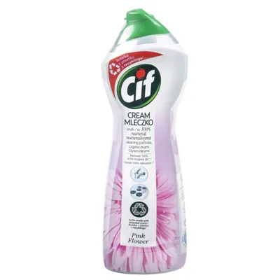 Mleczko do czyszczenia CIF pink 780g