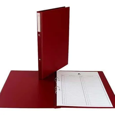Teczka do akt osobowych BIUR-FOL td-12-06 bordowa pvc 2r/20mm