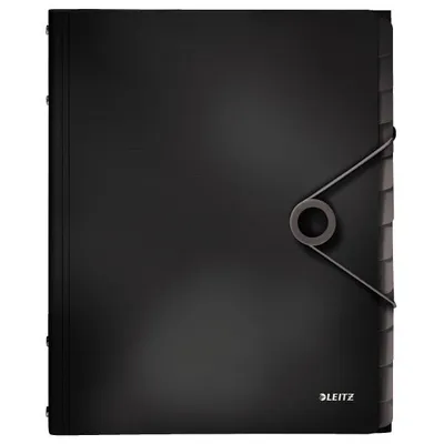 Teczka segregująca a4 LEITZ solid 45701095 czarny pp 12 przekładek