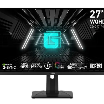 Msi monitor g274qpx 27 cali/led/qhd/flat/240hz/czarny