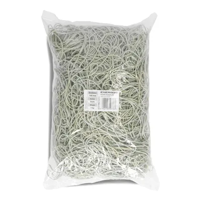 Gumki recepturki 160x1,5x1,5 śr.100 EMERSON 1kg białe 60%