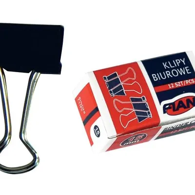 Klipy 19mm FIAN bc19b czarne 12szt