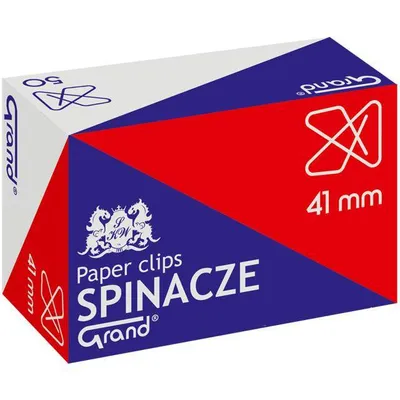 Spinacze krzyżowe 41mm Grand nr.2 110-1137 50szt