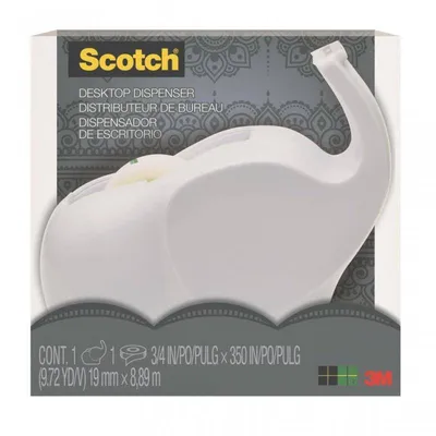 Podajnik do taśmy 19mm 3M scotch® w kształcie słonia c43-elephant + taśma