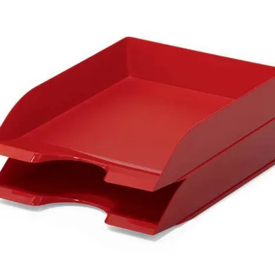 Szuflada a4 do c4 DURABLE basic 1701672080 czerwona 253x63x337mm