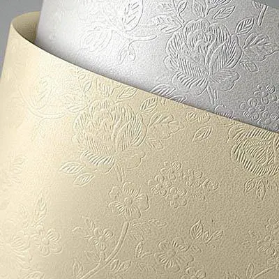 Karton ozdobny a4 ARGO premium floral 203301 biały 220g 20ark
