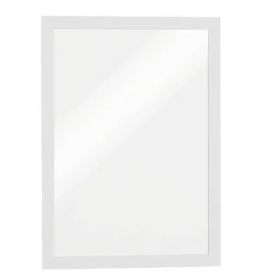 Ramka samoprzylepna a4 DURABLE duraframe 487202 biała 2szt