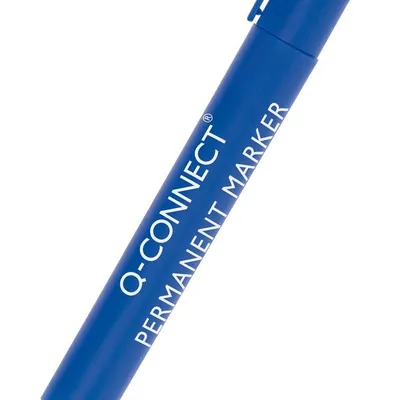 Marker permanentny Q-Connect niebieski okrągła 1.5-3mm