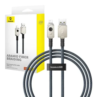 Kabel szybkiego ładowania Baseus usb do ip 2,4a,1m (biały)