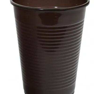 Kubek jednorazowy OFFICE PRODUCTS brązowy plastik 200ml 100szt