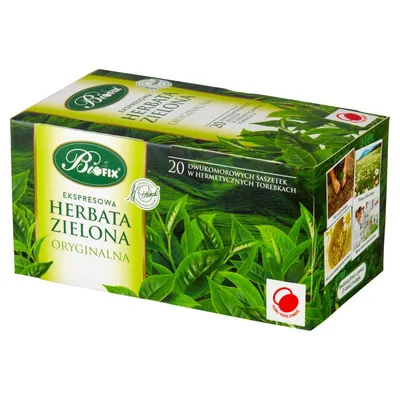 Herbata zielona BIFIX premium 20 torebek