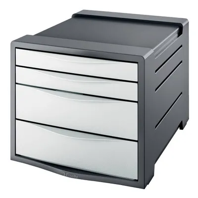 Pojemnik z szufladami 281x244x365mm ESSELTE vivida 623959 biały 4 szuflady