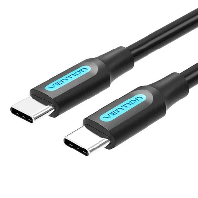 Kabel usb-c 2.0 Vention cosbd pd60w 0,5m czarny pvc