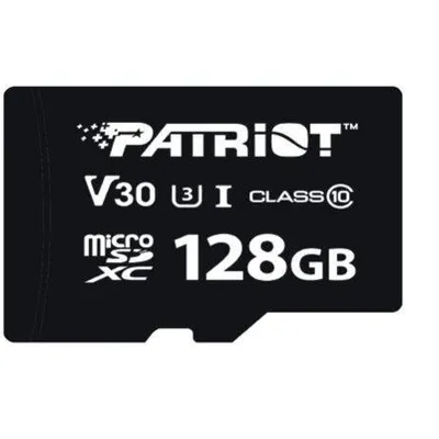 Patriot karta microsdxc 128gb vx v30 class 10 uhs-i u3