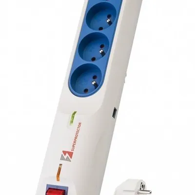 Lestar listwa przeciwprzepięciowa lft-2005, 3l emi/rfi, 5,0m, szara