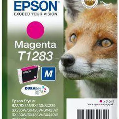 Tusz oryginalny EPSON t1283 c13t12834012 magenta 3,5 ml
