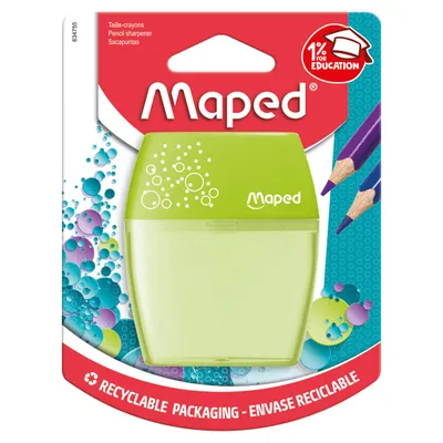 Temperówka MAPED shaker 2 otwory blister