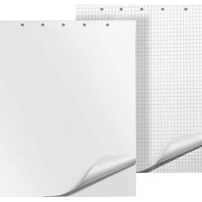 Blok do flipchartów 65x100cm Q-Connect gładki 50ark