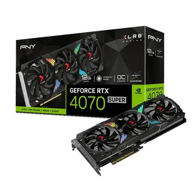 Pny karta graficzna geforce rtx 4070 super 12gb xlr8 gaming verto